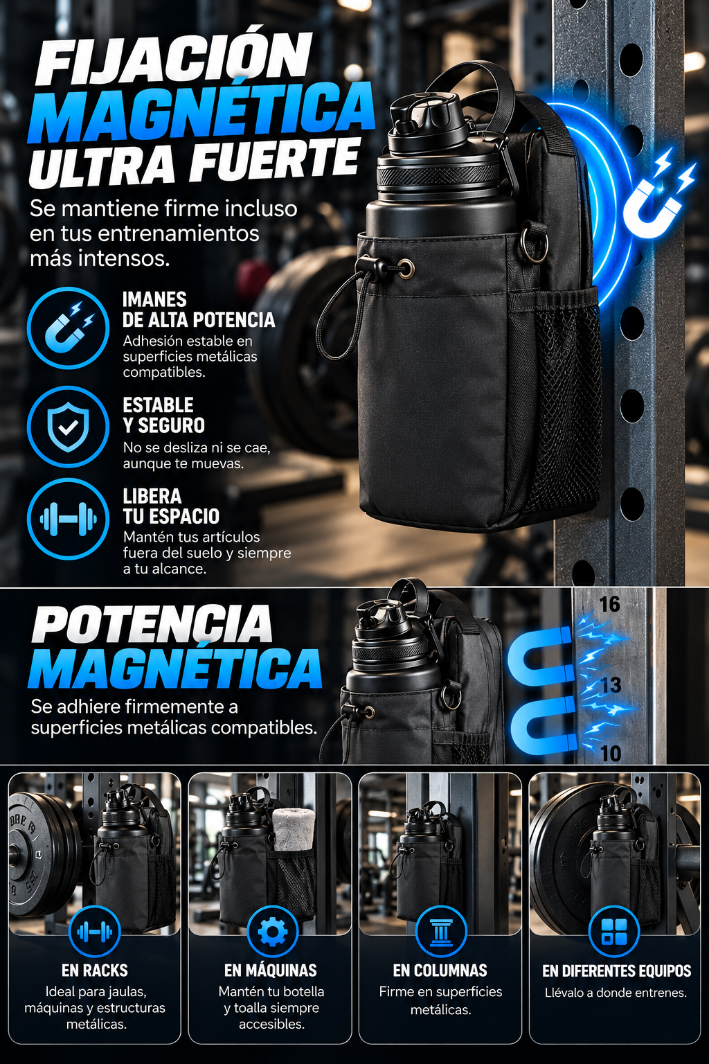 ImánFit - Bolso Magnetico