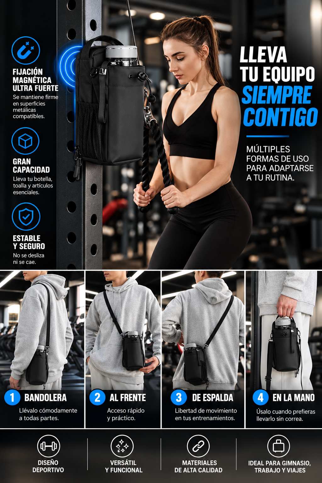 ImánFit - Bolso Magnetico