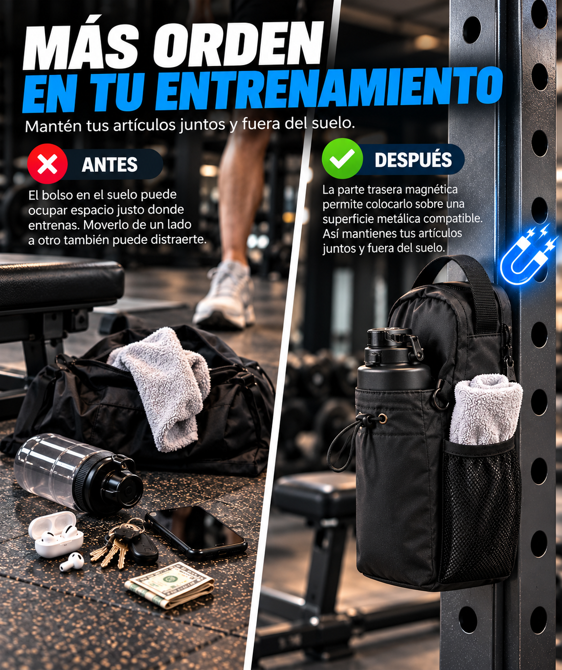 ImánFit - Bolso Magnetico
